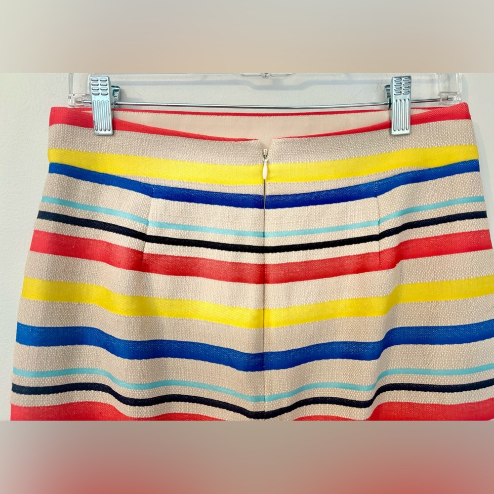 J. Crew Striped Pencil Skirt - Picture 5 of 10